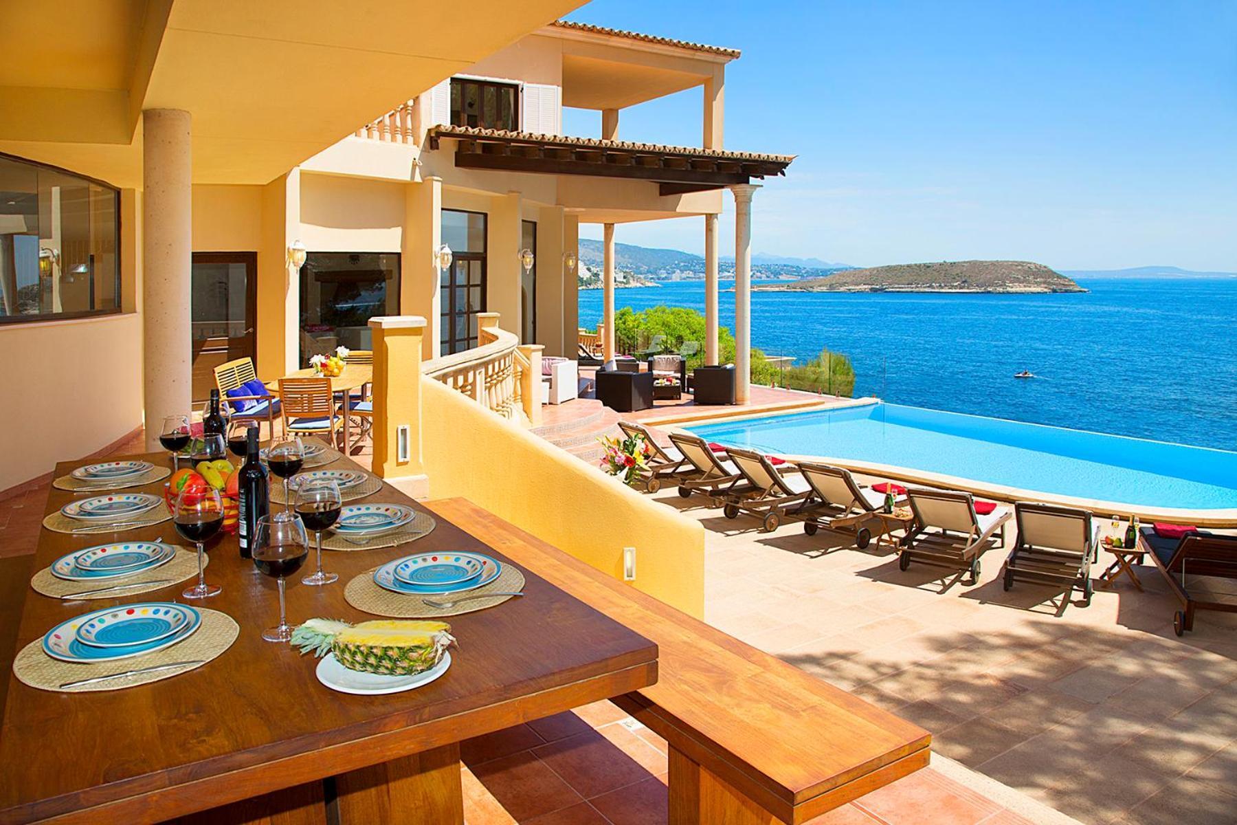 Villa Juan Carlos Cala Vinas  Bagian luar foto