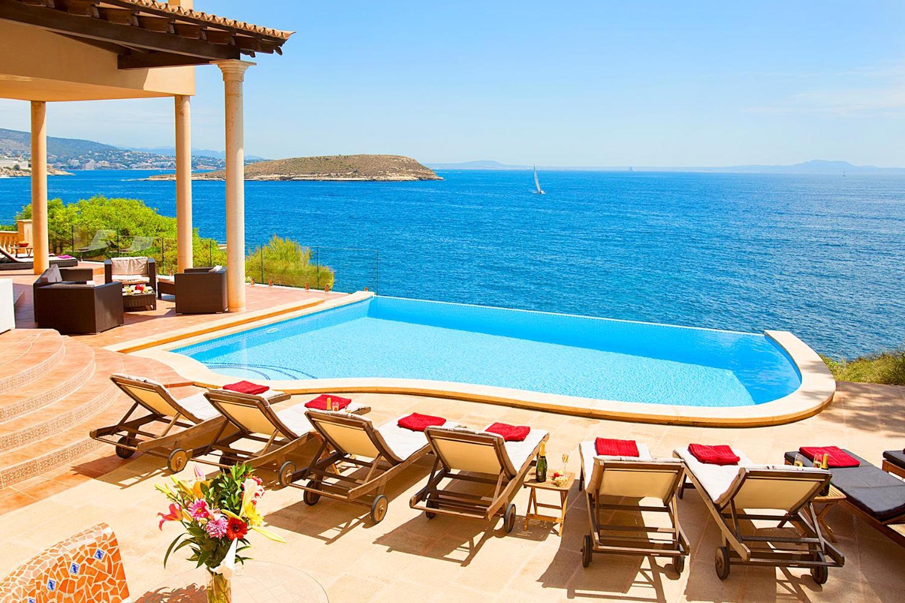 Villa Juan Carlos Cala Vinas  Bagian luar foto