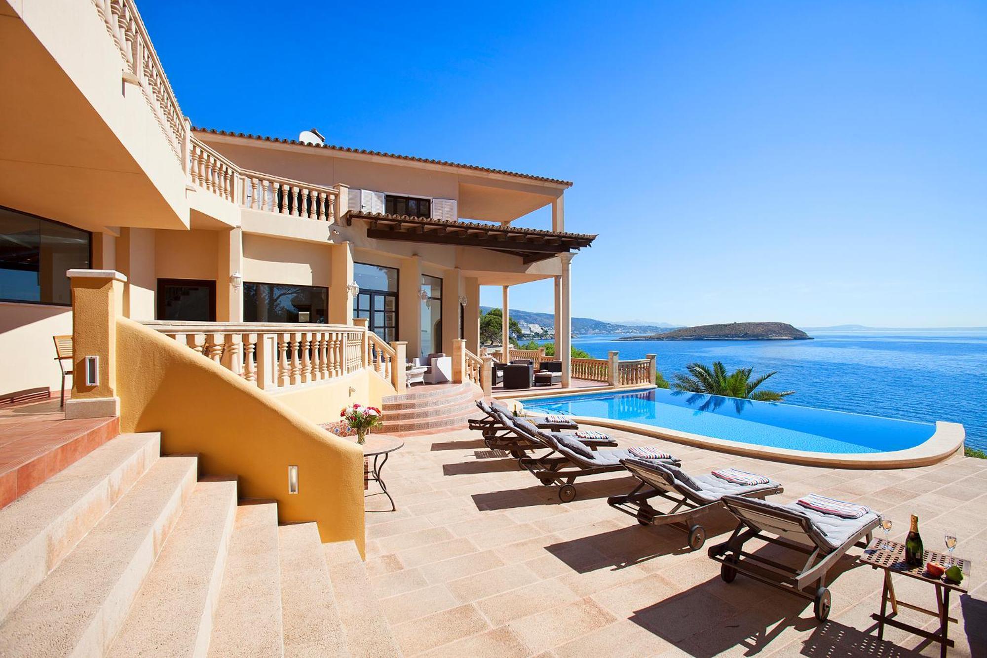 Villa Juan Carlos Cala Vinas  Bagian luar foto